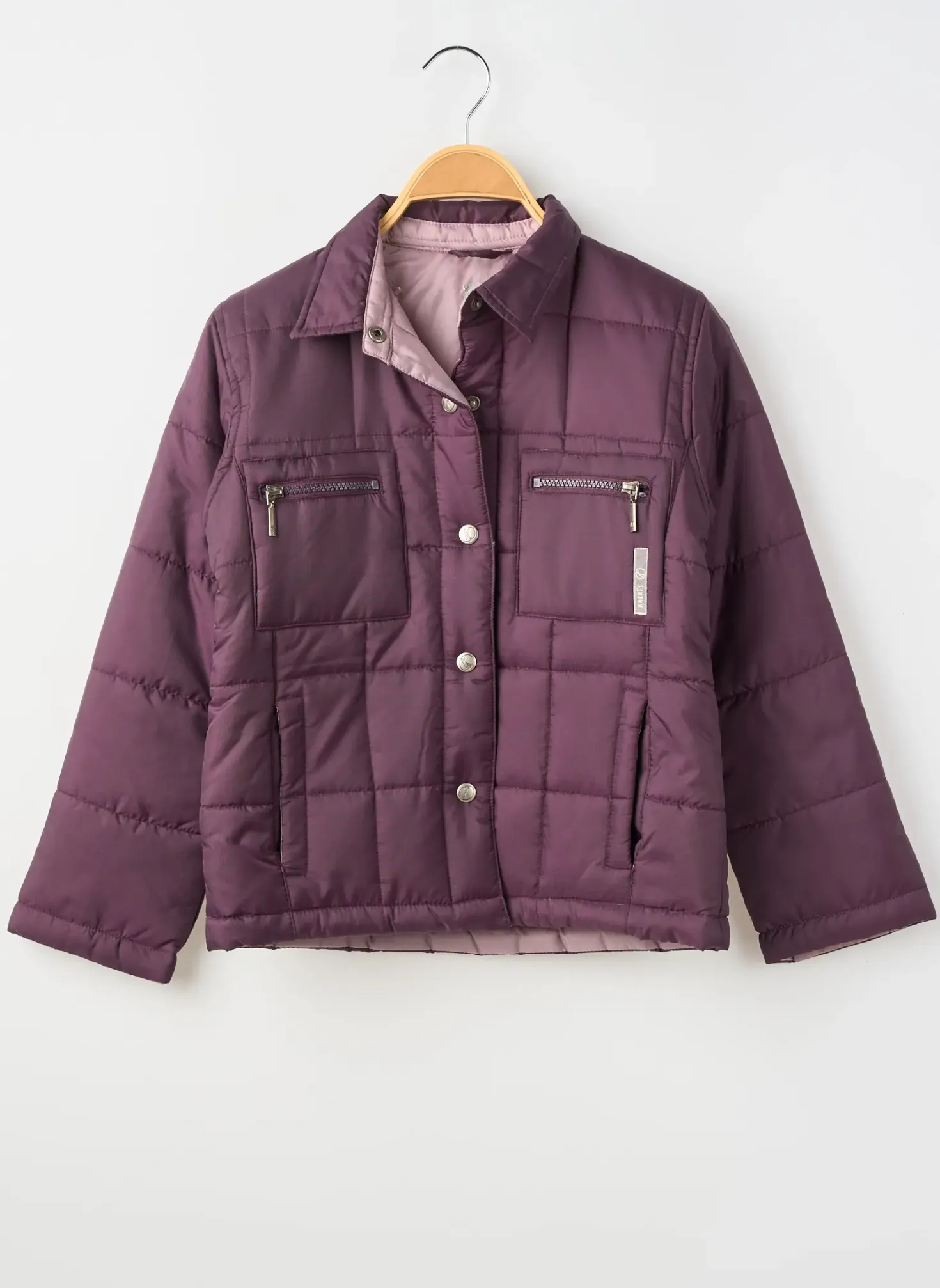 Doudoune Kalaïs Violet Sans Capuche