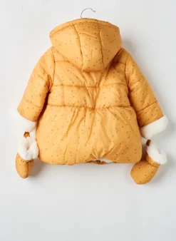 Doudoune Losan Jaune A Capuche