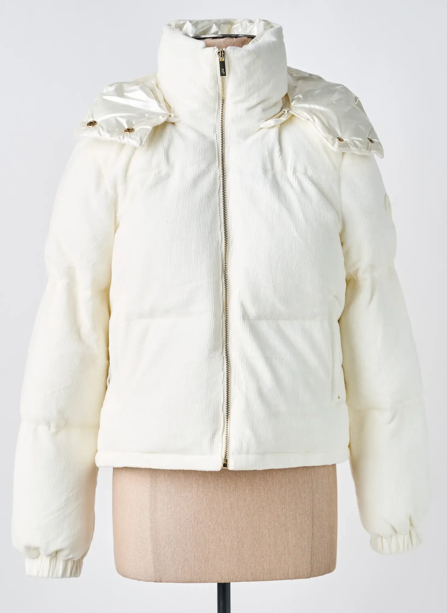 Doudoune Lpb Les Petites Bombes Blanc A Capuche
