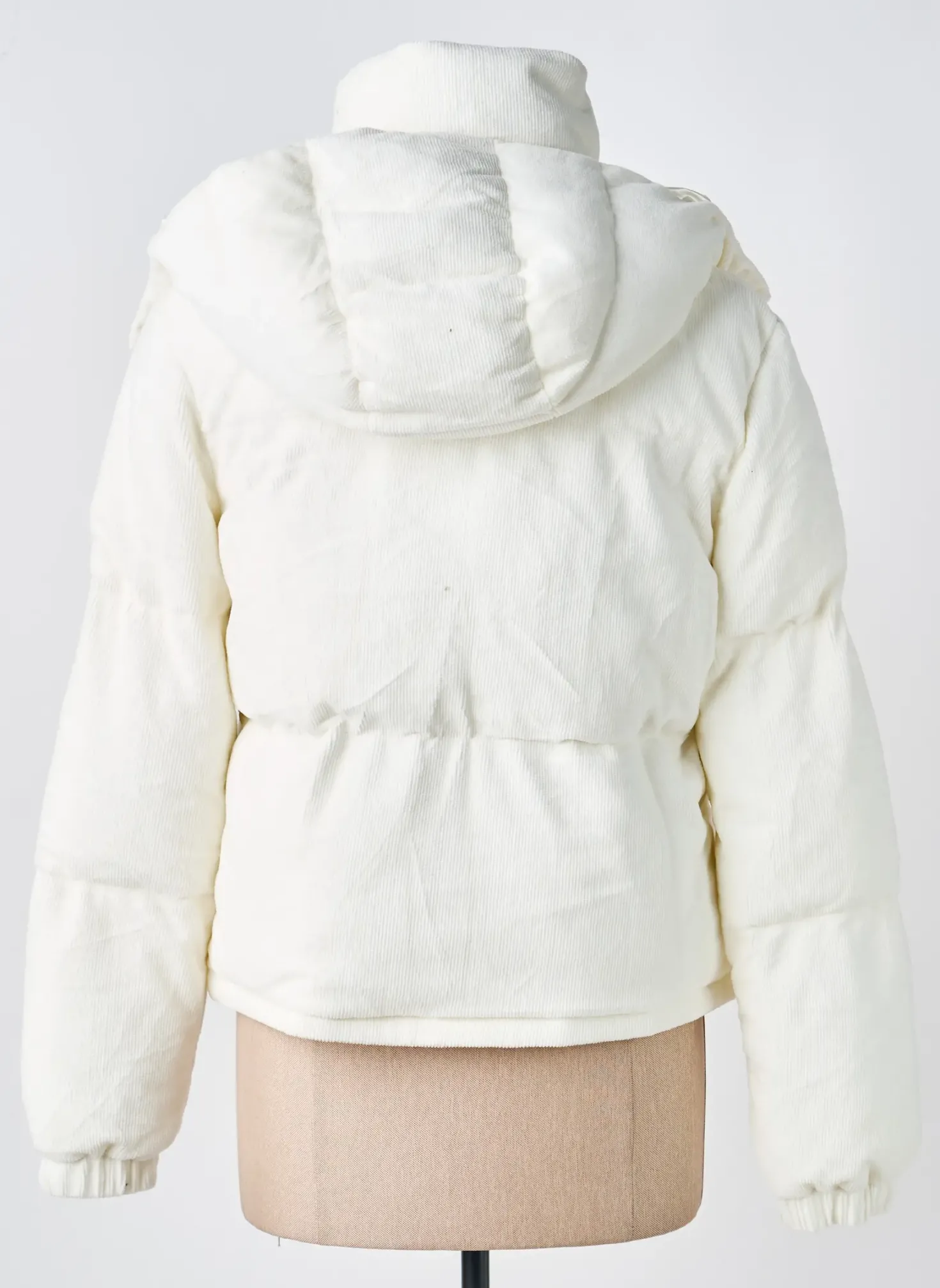 Doudoune Lpb Les Petites Bombes Blanc A Capuche