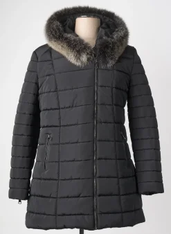 Doudoune L'univers Du Luxe Noir A Capuche