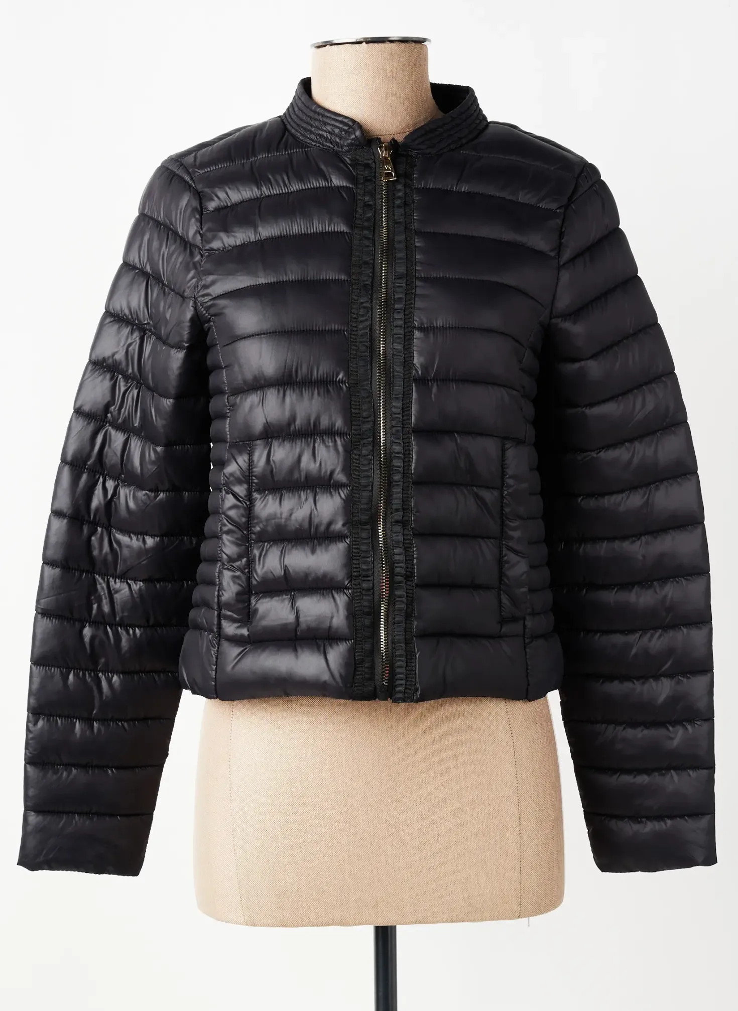 Doudoune Markup Noir Sans Capuche