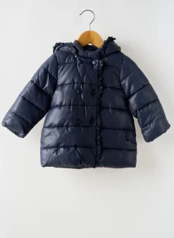 Doudoune Mayoral Bleu A Capuche