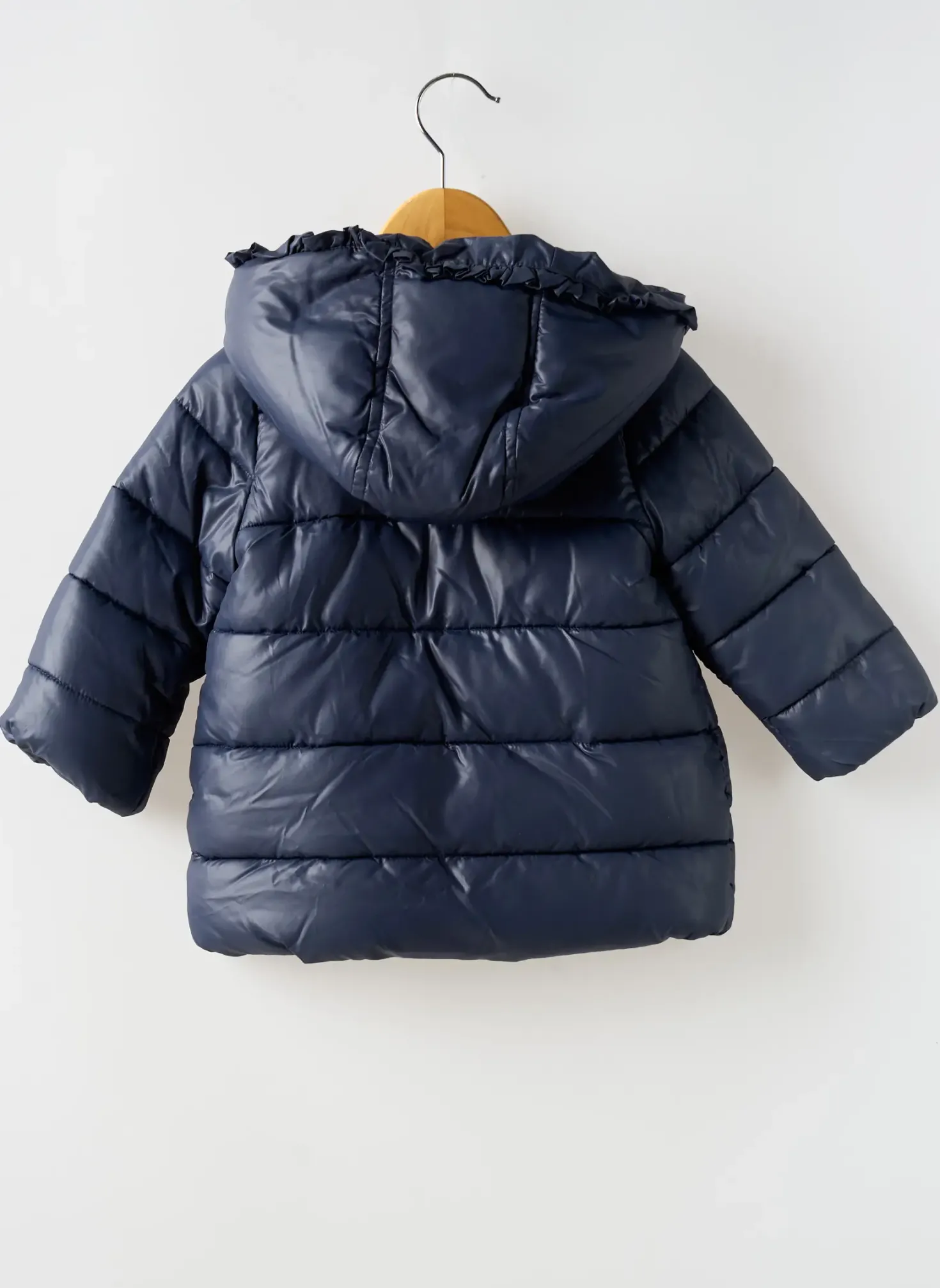 Doudoune Mayoral Bleu A Capuche