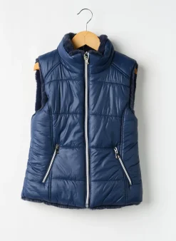 Doudoune Mayoral Bleu Sans Capuche