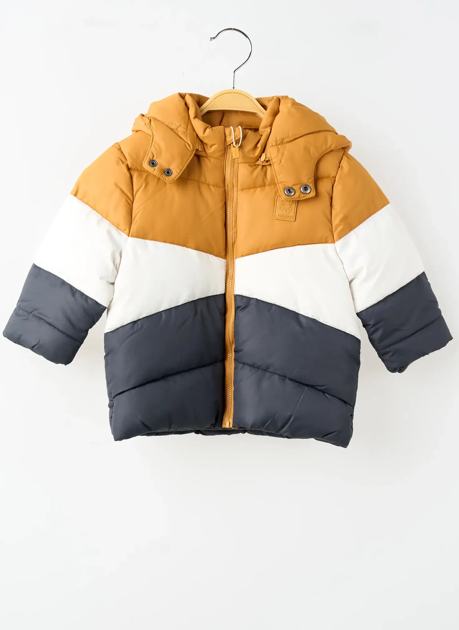 Doudoune Mayoral Orange A Capuche