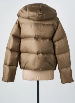 Doudoune Mpc (ma Petite Capsule) Marron A Capuche