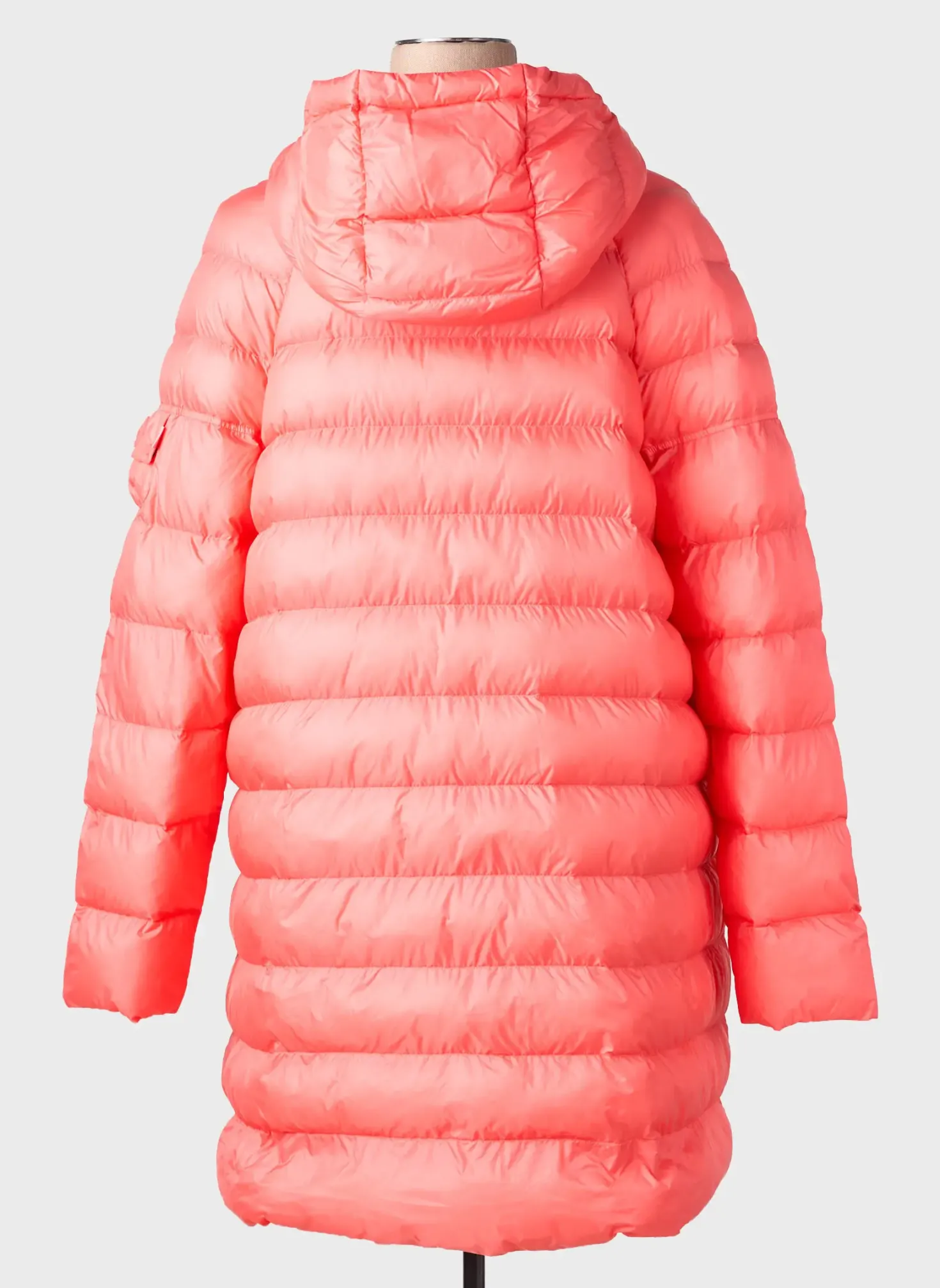 Doudoune Mpc (ma Petite Capsule) Orange A Capuche