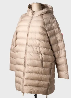 Doudoune Mpc (ma Petite Capsule) Marron A Capuche