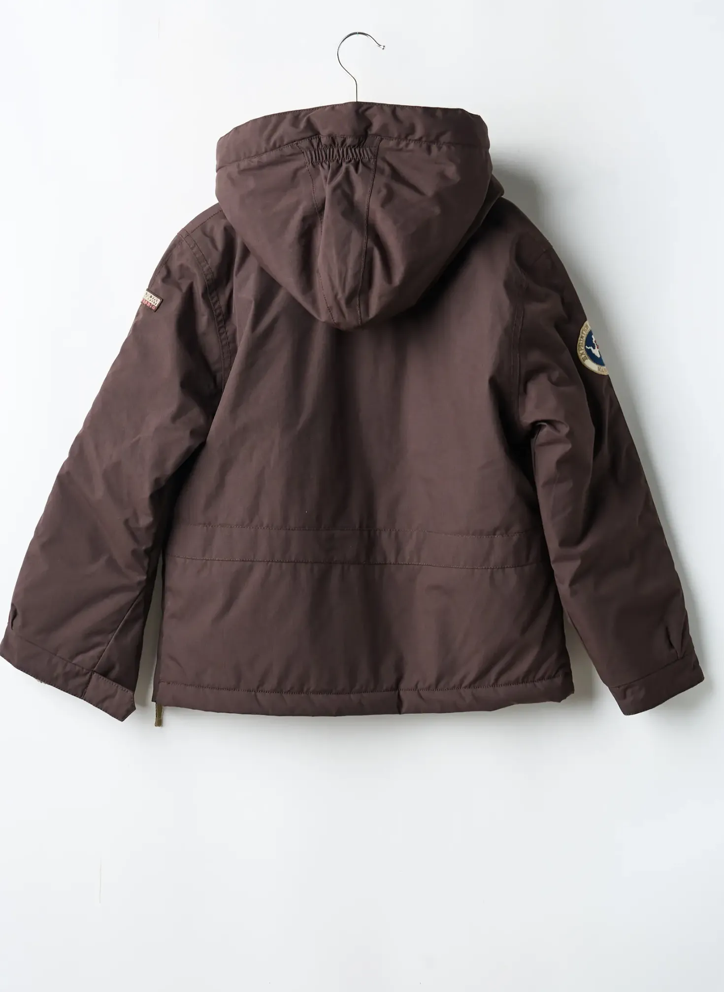 Doudoune Napapijri Marron A Capuche