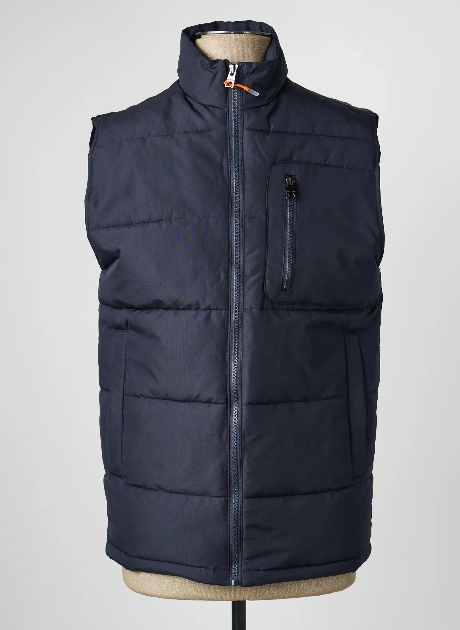 Doudoune Only & Sons Bleu Sans Capuche