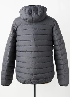 Doudoune Pepe Jeans Gris A Capuche