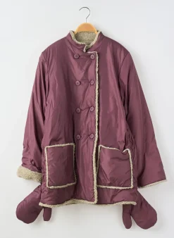 Doudoune Petit Bateau Violet Sans Capuche