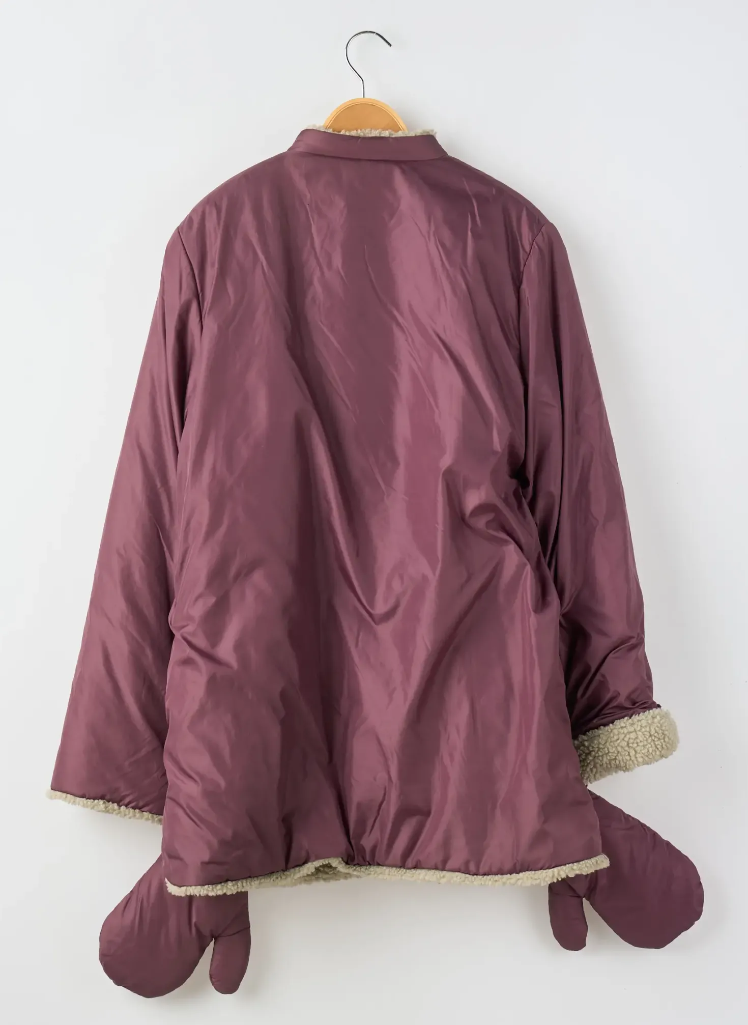 Doudoune Petit Bateau Violet Sans Capuche