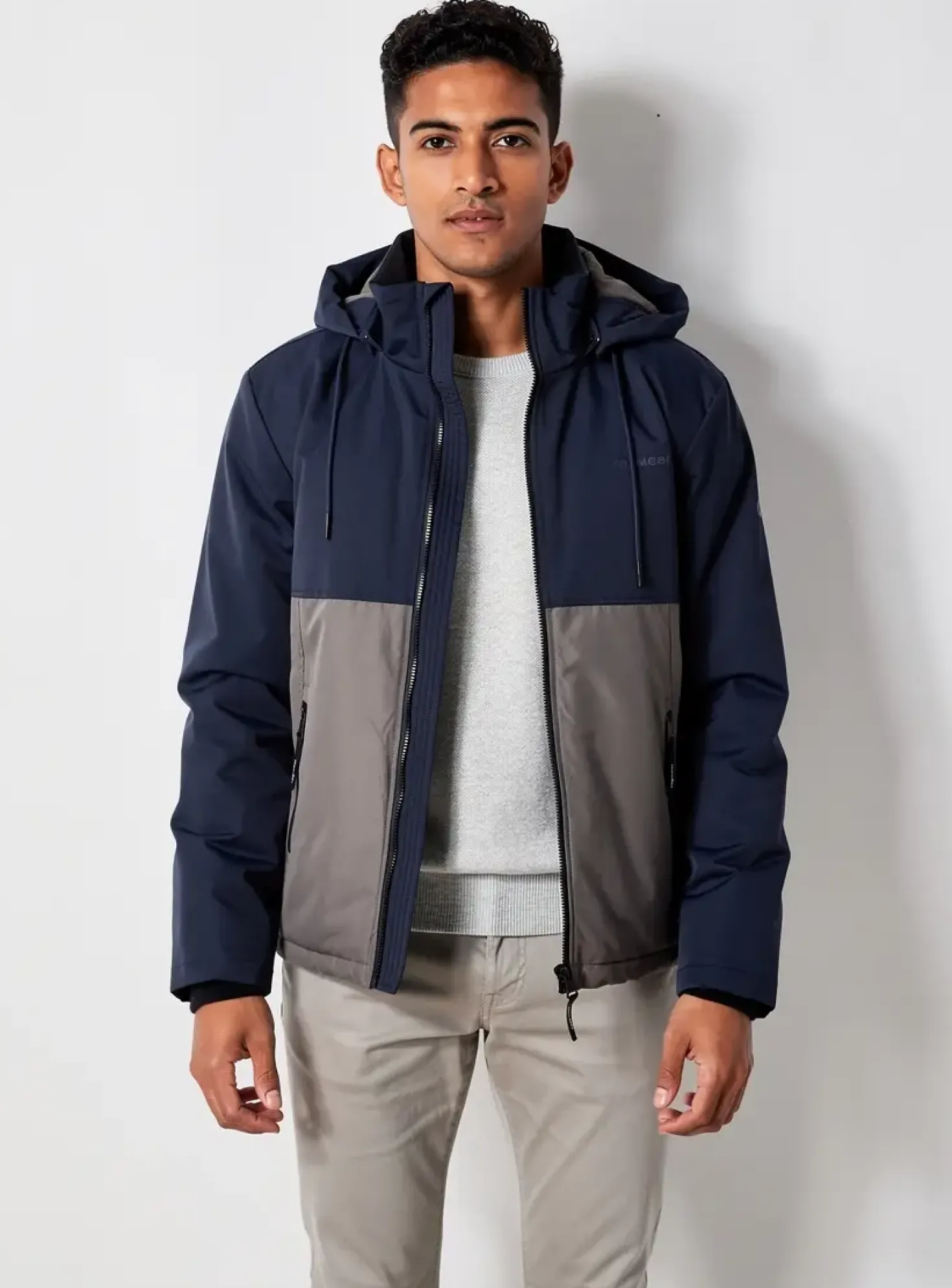 Doudoune Ragwear Bleu A Capuche