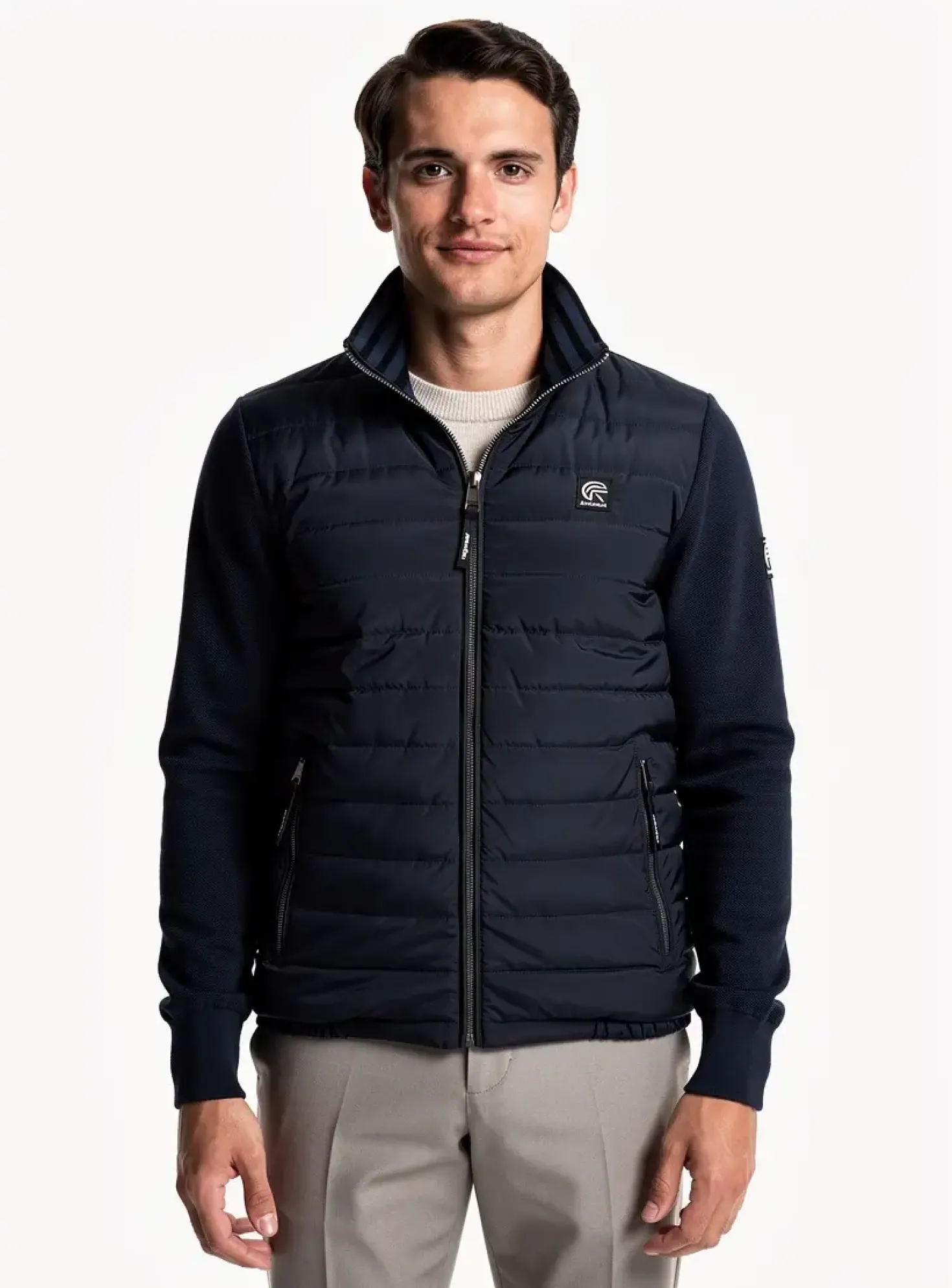 Doudoune Ragwear Bleu Sans Capuche