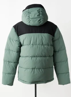 Doudoune Ragwear Vert A Capuche