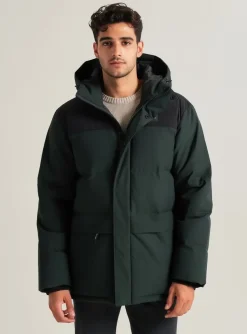 Doudoune Ragwear Vert A Capuche