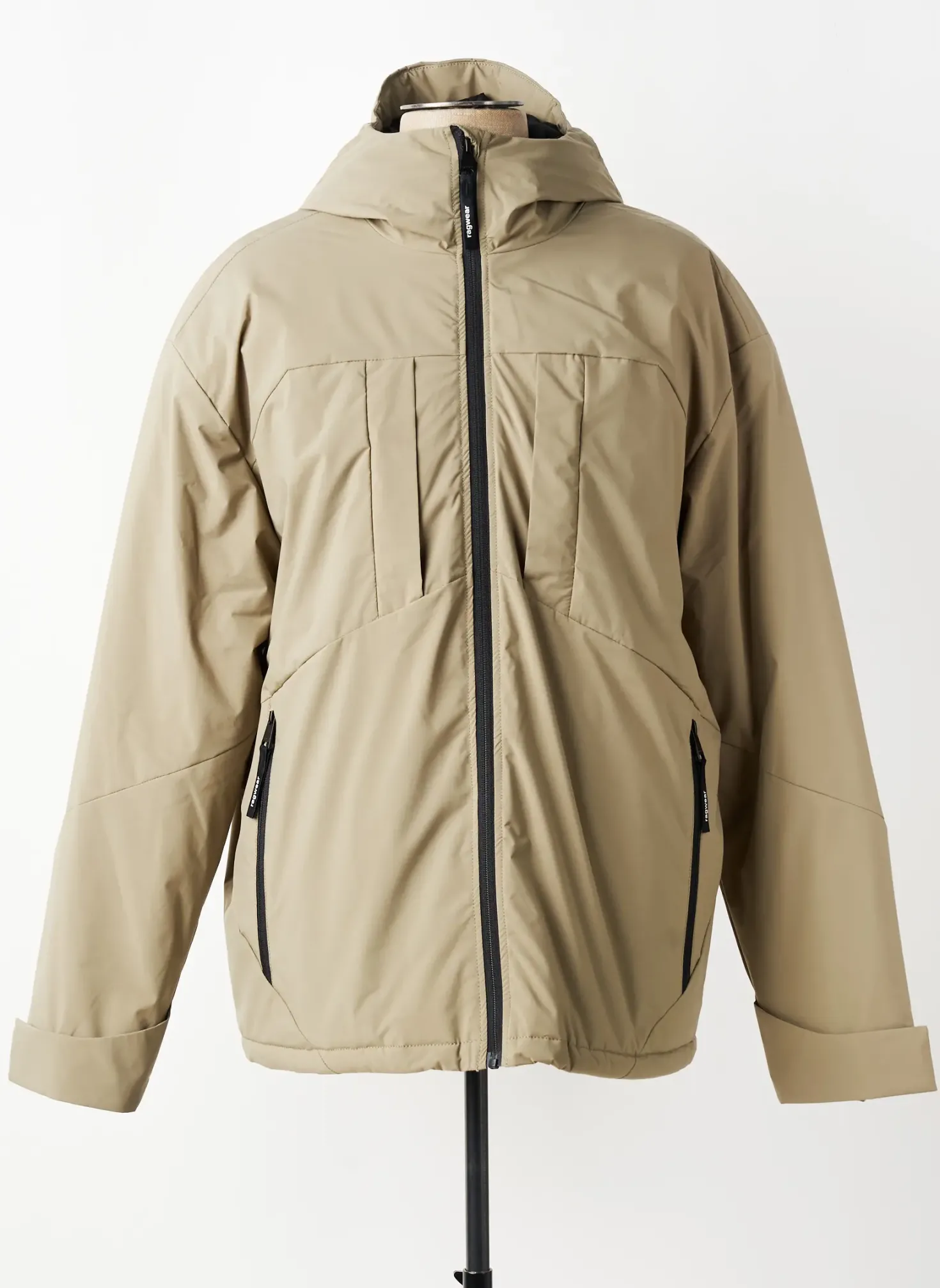 Doudoune Ragwear Vert A Capuche