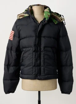 Doudoune Ralph Lauren Noir A Capuche