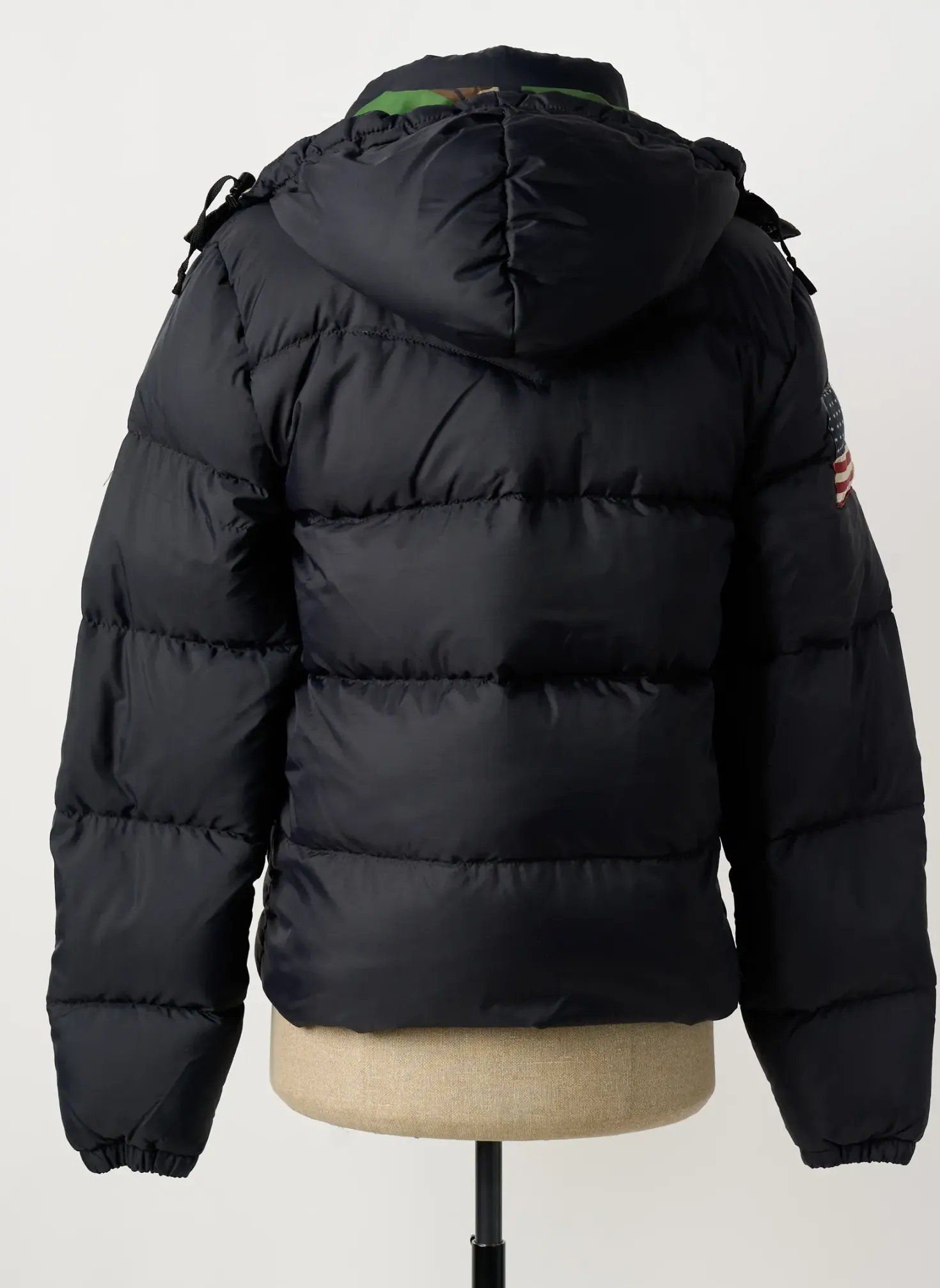 Doudoune Ralph Lauren Noir A Capuche