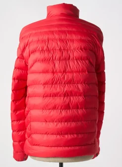Doudoune Ralph Lauren Rouge Sans Capuche