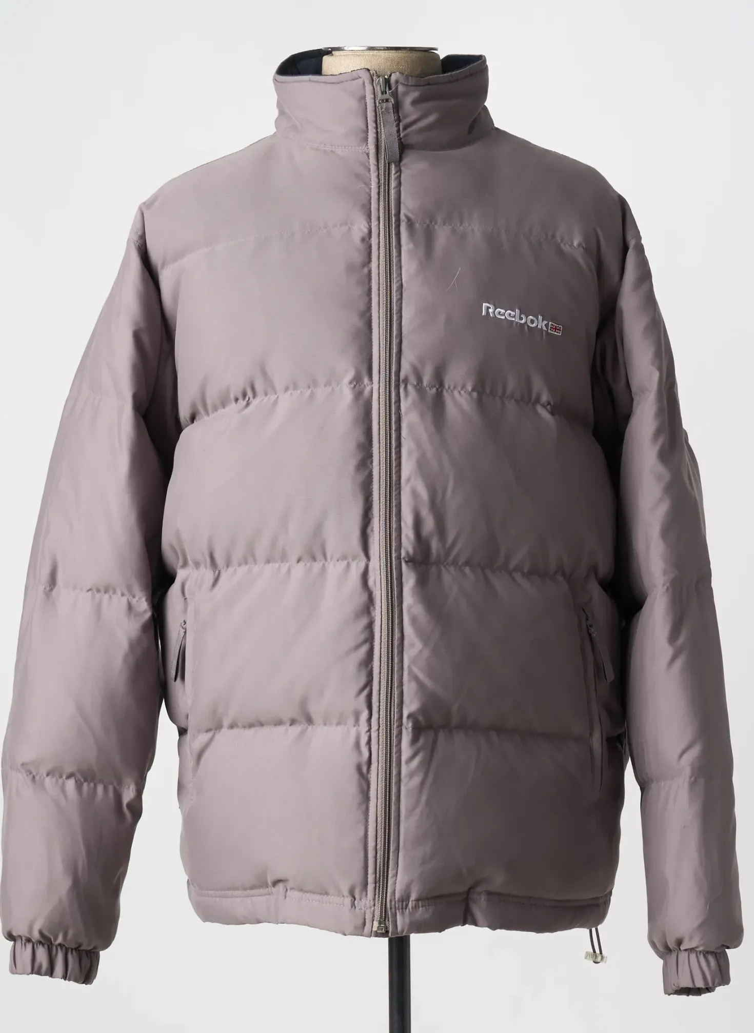 Doudoune Reebok Vert Sans Capuche