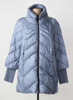 Doudoune Rever Mile Bleu Sans Capuche