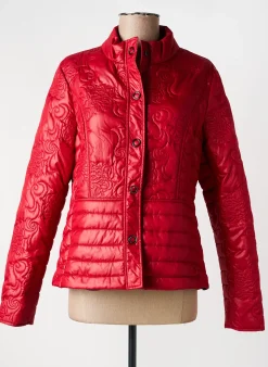 Doudoune Rever Mile Rouge Sans Capuche