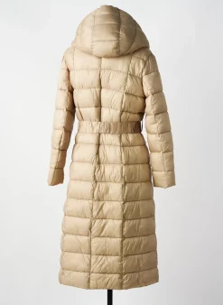 Doudoune Rinascimento Beige A Capuche