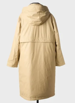 Doudoune Rino & Pelle Beige A Capuche