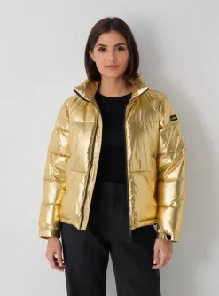 Doudoune Schott Jaune