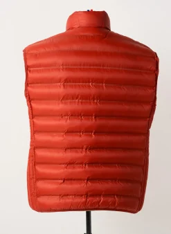 Doudoune Serge Blanco Orange Sans Capuche