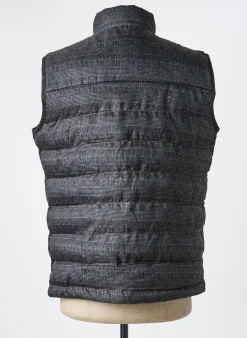 Doudoune Shutton Blue Noir Sans Capuche