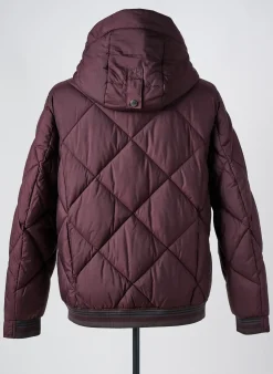 Doudoune S4 Jackets Violet A Capuche