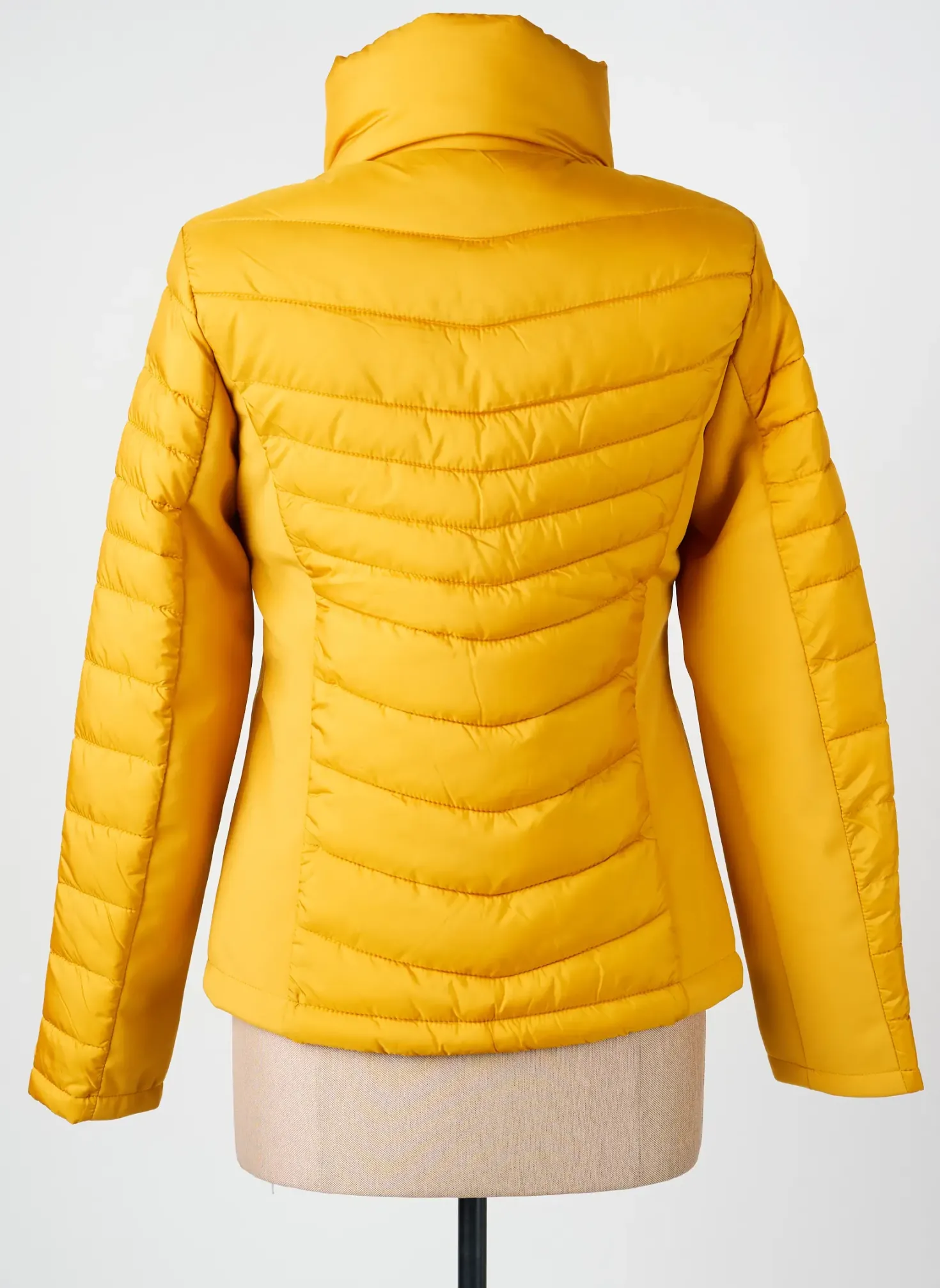 Doudoune S.oliver Jaune Sans Capuche
