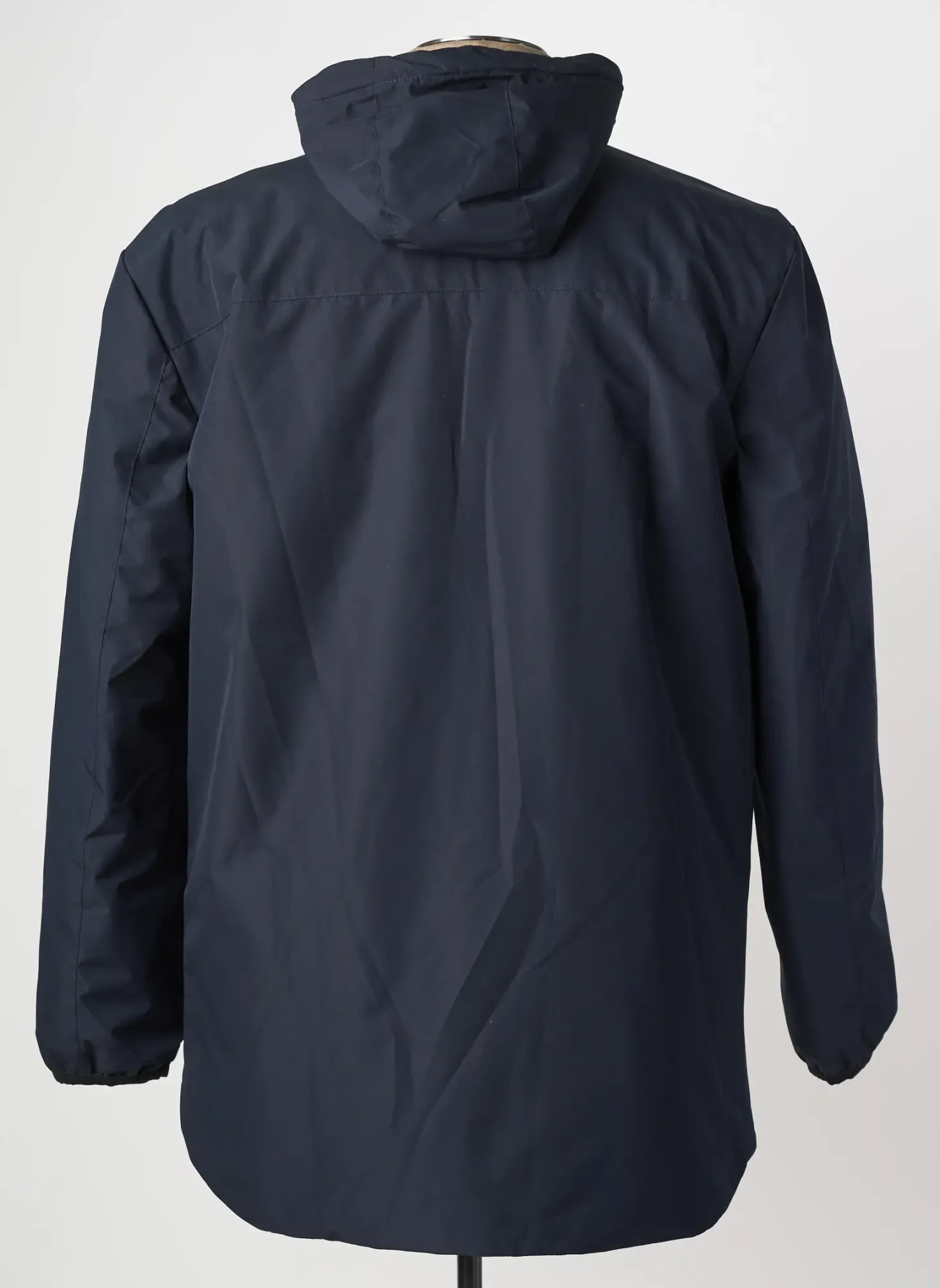 Doudoune Stil Park Bleu A Capuche