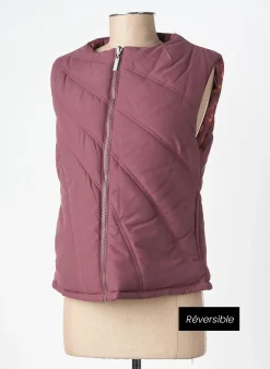 Doudoune S Violet Sans Capuche