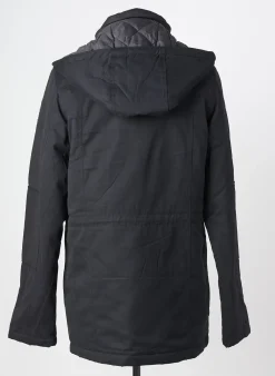Doudoune Tbs Noir A Capuche