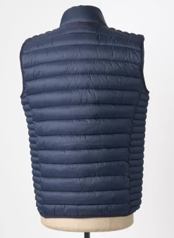 Doudoune Teddy Smith Bleu Sans Capuche