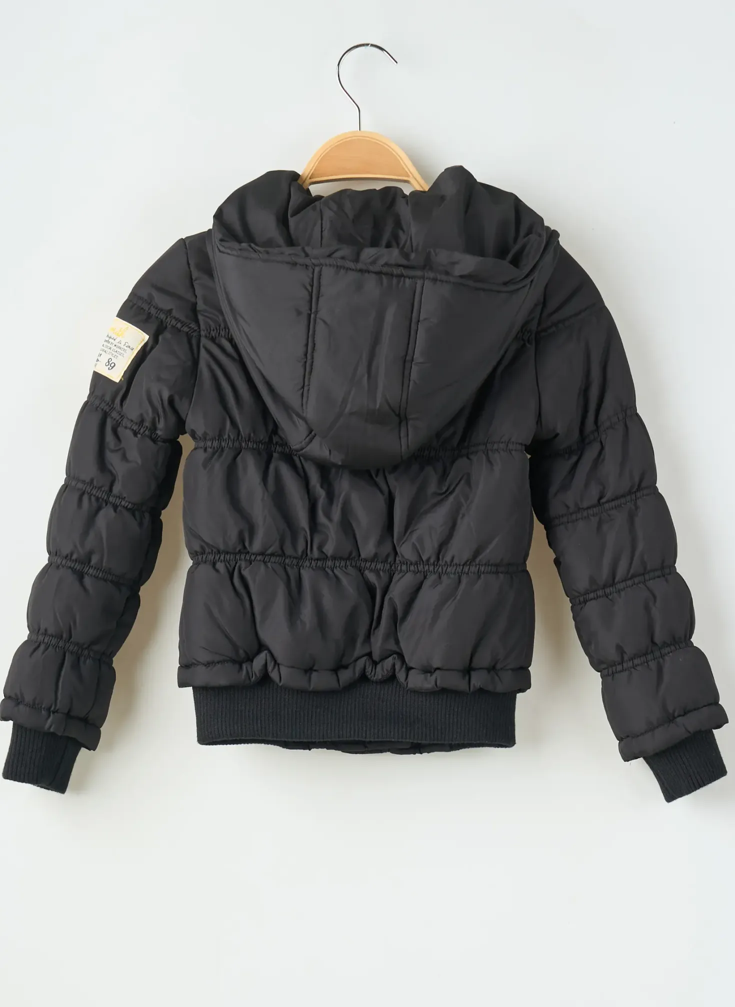 Doudoune Teddy Smith Noir A Capuche