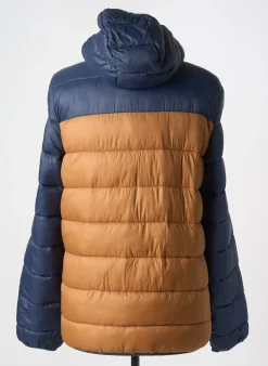 Doudoune Tiffosi Bleu A Capuche