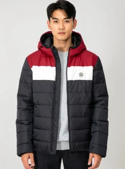 Doudoune Tiffosi Noir A Capuche