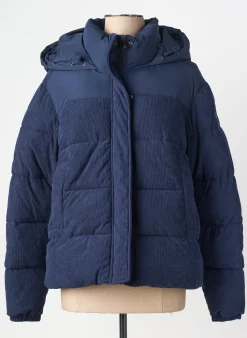 Doudoune U.s. Polo Assn Bleu A Capuche