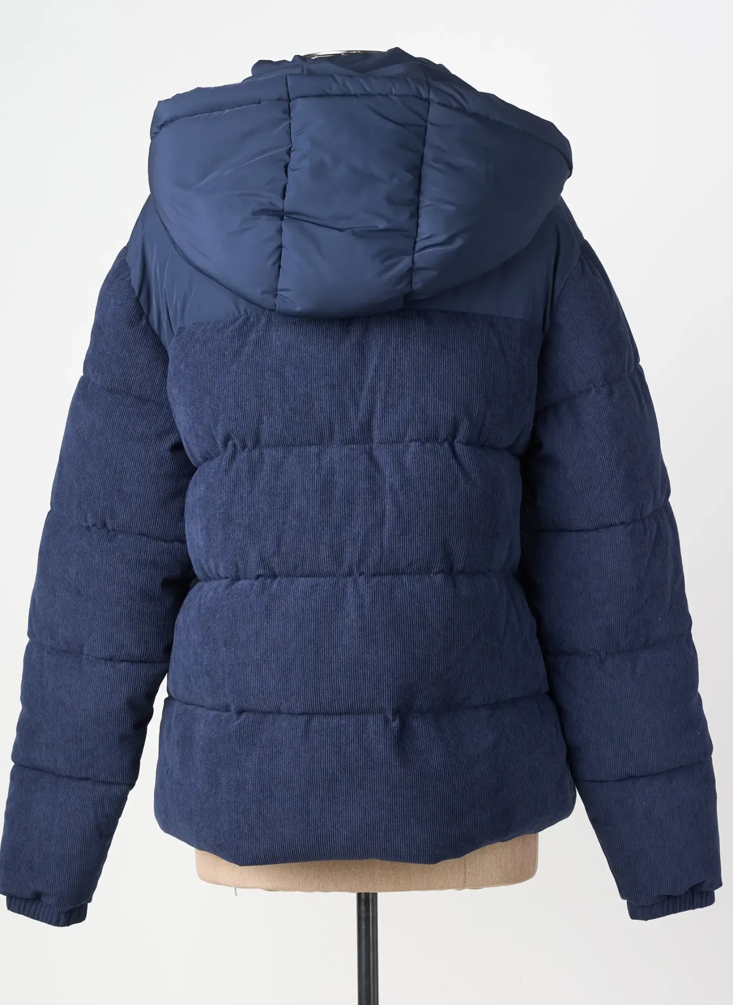 Doudoune U.s. Polo Assn Bleu A Capuche