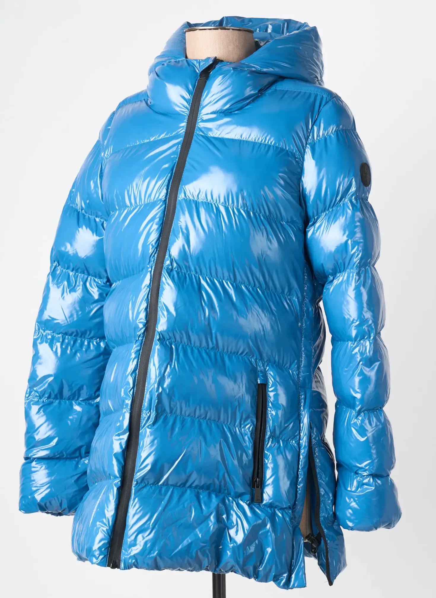 Doudoune U.s. Polo Assn Bleu A Capuche