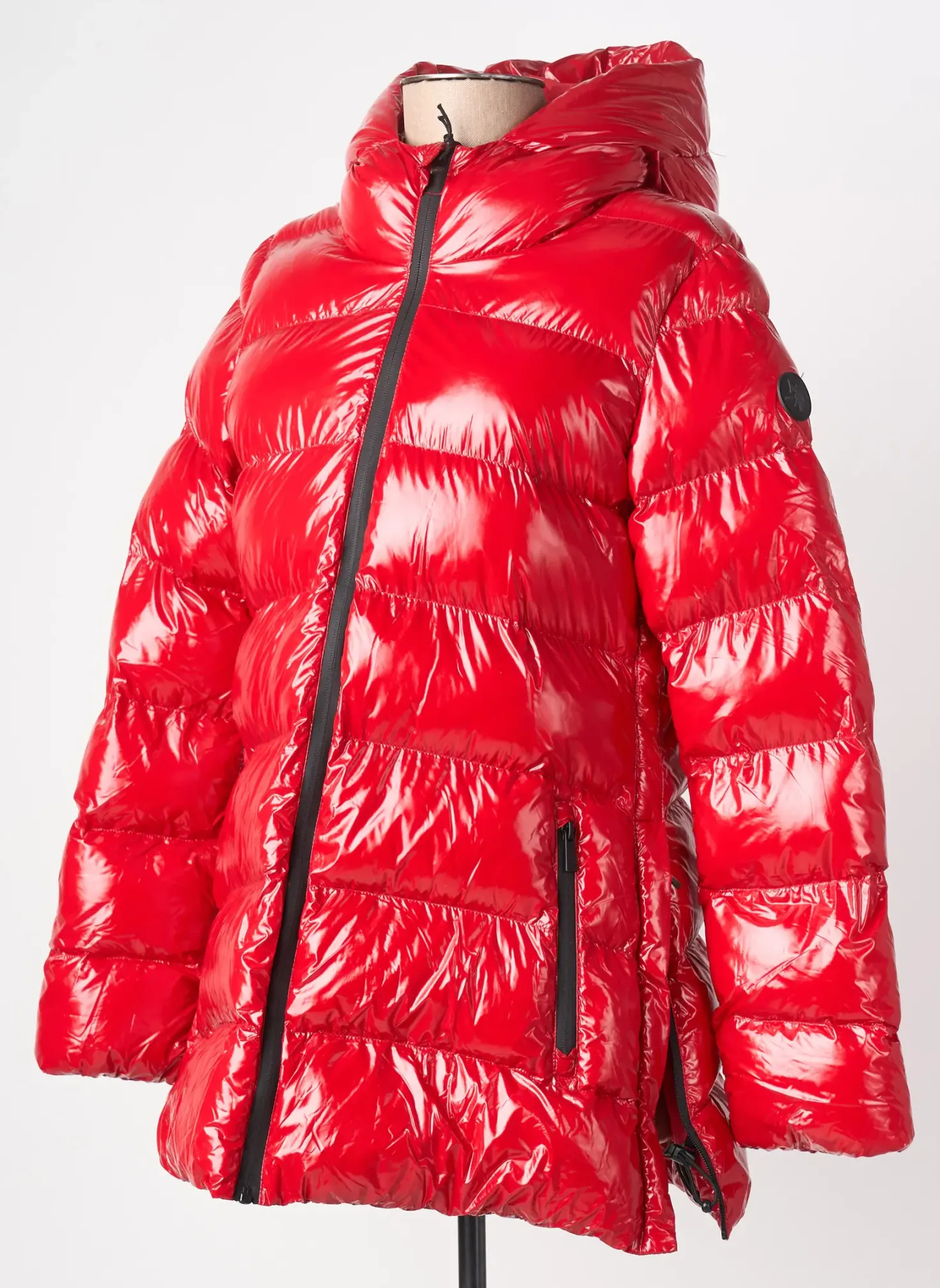 Doudoune U.s. Polo Assn Rouge A Capuche