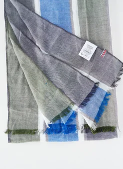 Echarpe Cambridge Bleu