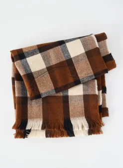 Echarpe Cambridge Marron