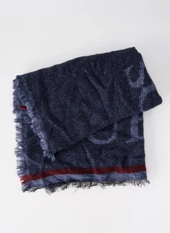 Echarpe Guess Bleu